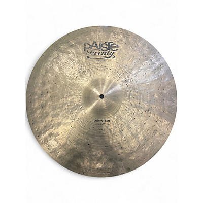 Used Paiste 20in Twenty Masters Collection Dark Ride Cymbal