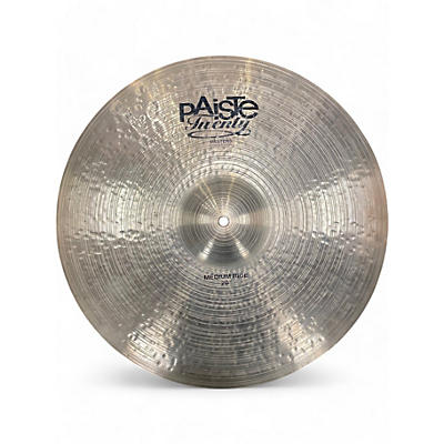 Paiste Used Paiste 20in Twenty Masters Collection Medium Ride Cymbal