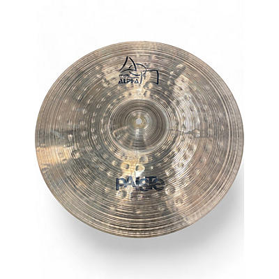 Paiste Used Paiste 20in alpha dry ride Cymbal