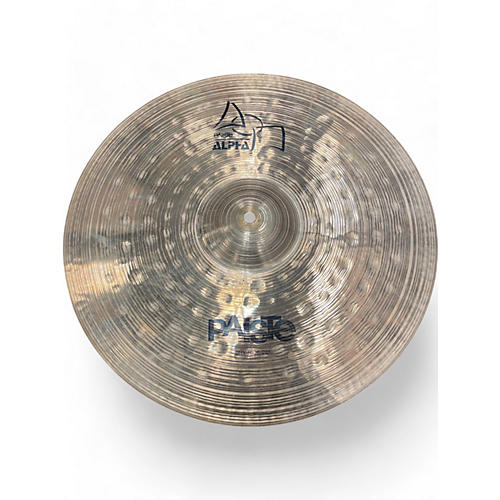 Paiste Used Paiste 20in alpha dry ride Cymbal 40