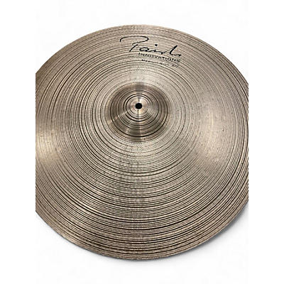 Paiste Used Paiste 20in innovations medium ride Cymbal