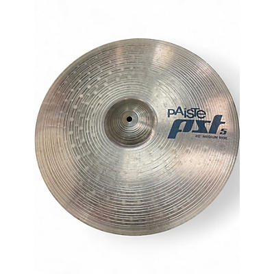 Used Paiste 20in pst5 medium ride Cymbal