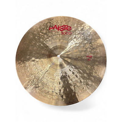 Used Paiste 21in 3000 series ride  Cymbal