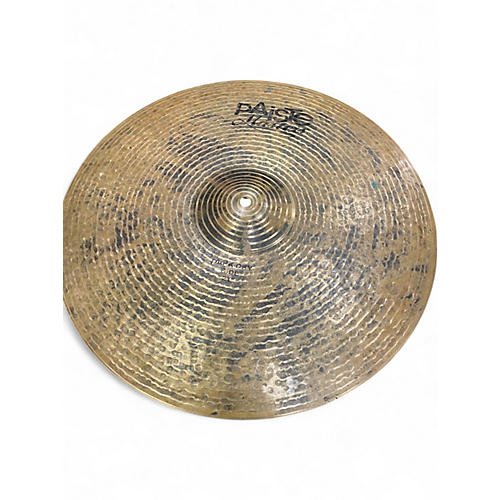 Used Paiste 21in Masters Dark Dry Ride Cymbal 41