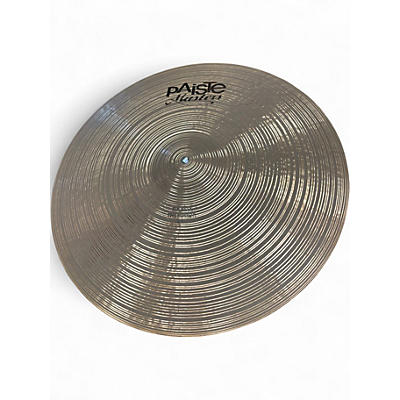 Used Paiste 21in Masters Extra Dry Ride  Cymbal