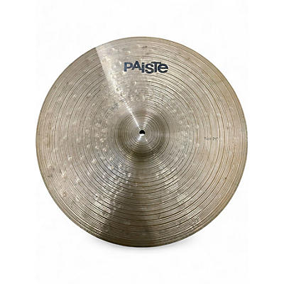 Used Paiste 21in Prototype Ride Cymbal
