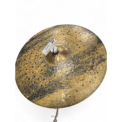 Used Paiste 21in Signature Dark Energy Ride Mark I Cymbal