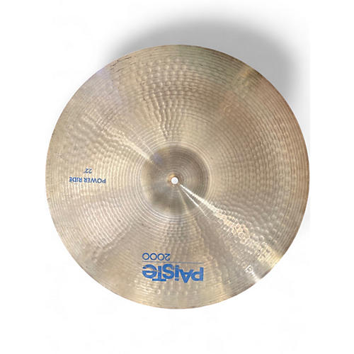 Used Paiste 22in 2000 Series Colorsound Power Ride Cymbal 42