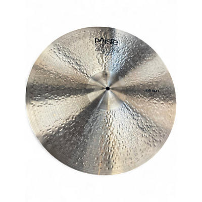 Used Paiste 22in 2002 BIG BEAT RIDE Cymbal