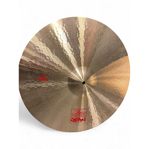 Used Paiste 22in 2002 Crash Cymbal 42