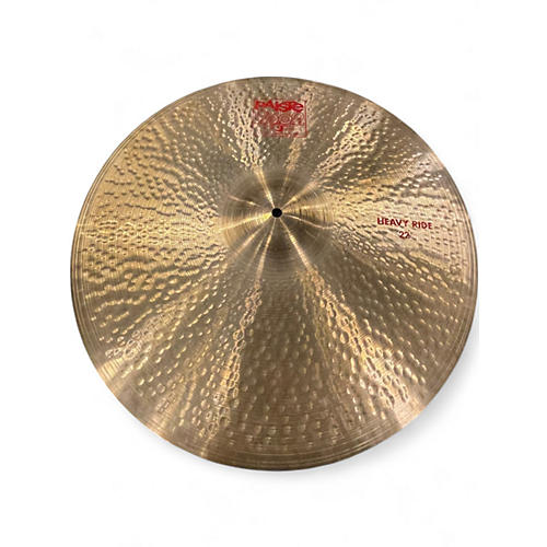 Used Paiste 22in 2002 HEAVEY RIDE Cymbal 42