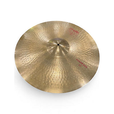 Used Paiste 22in 2002 Power Ride Cymbal
