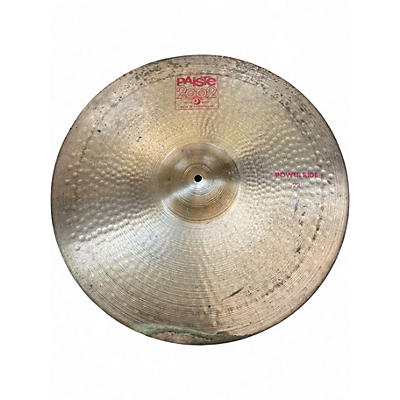 Used Paiste 22in 2002 Power Ride Cymbal