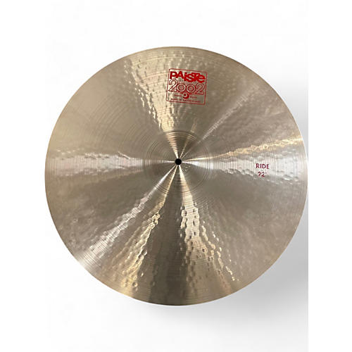 Paiste Used Paiste 22in 2002 Ride Cymbal 42