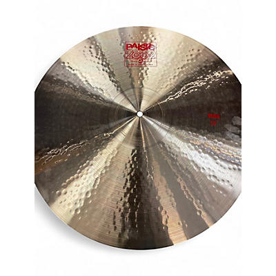 Used Paiste 22in 2002 Ride Cymbal