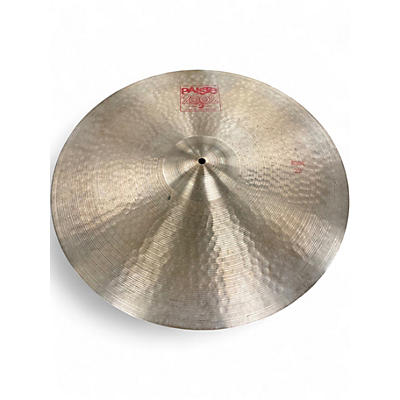 Used Paiste 22in 2002 Ride Cymbal