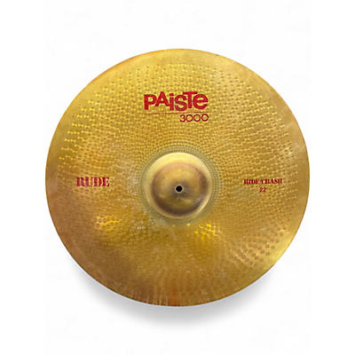 Used Paiste 22in 3000 Paiste Cymbal