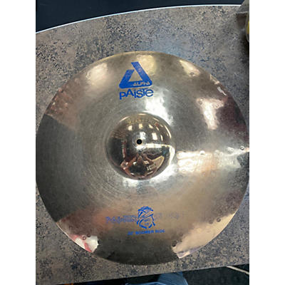 Paiste Used Paiste 22in Alpha Boomer Ride Cymbal