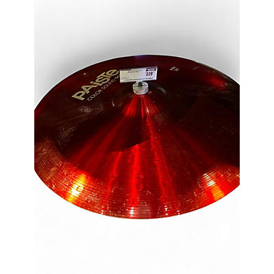 Used Paiste 22in COLOR SOUND 900 Cymbal