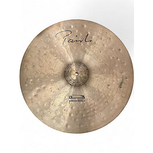Used Paiste 22in Dimensions Medium Heavy Wild Ride Cymbal 42