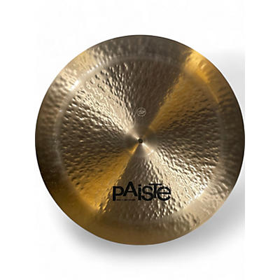 Paiste Used Paiste 22in Formula 602 Modern Dynamic China Cymbal