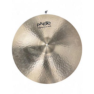 Used Paiste 22in Formula 602 Modern Essentials Crash Cymbal