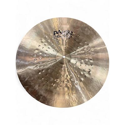 Paiste Used Paiste 22in MASTERS SWISH  Cymbal