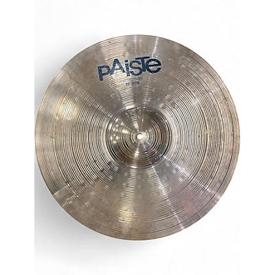 Used Paiste 22in Prototype Ride Cymbal