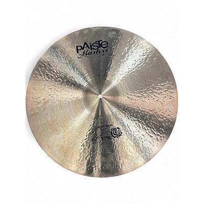 Used Paiste 22in Twenty Masters Collection Crisp Ride Cymbal