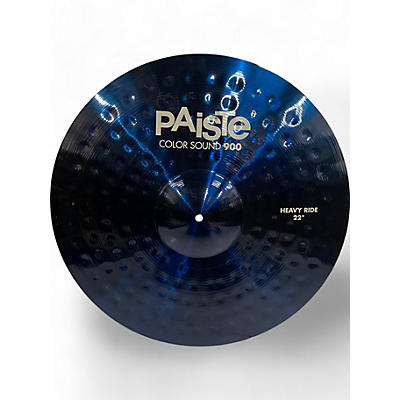 Paiste Used Paiste 22in colorsound 900 heavy ride Cymbal