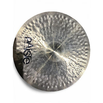 Used Paiste 22in masters dark  crash ride Cymbal