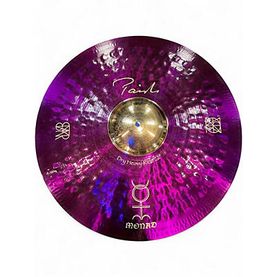 Used Paiste 22in monad dry heavy ride Cymbal