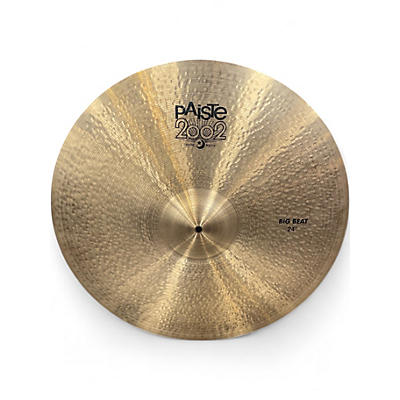 Used Paiste 24in 2002 Big Beat  Cymbal