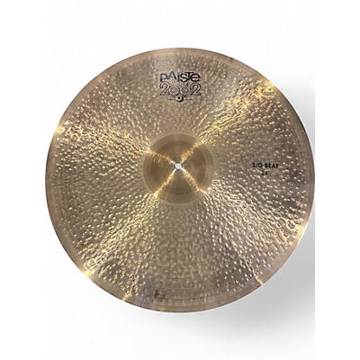 Paiste Used Paiste 24in 2002 Big Beat Ride Cymbal