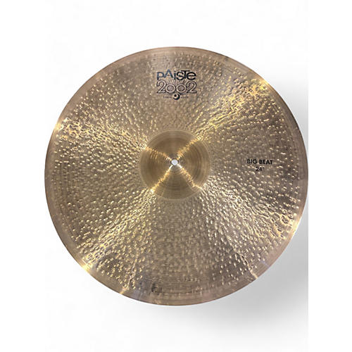 Paiste Used Paiste 24in 2002 Big Beat Ride Cymbal 44