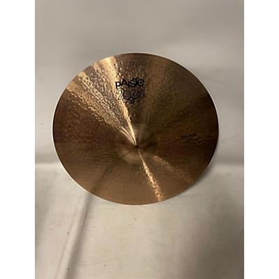 Paiste Used Paiste 24in 2002 Black Big Beat Cymbal