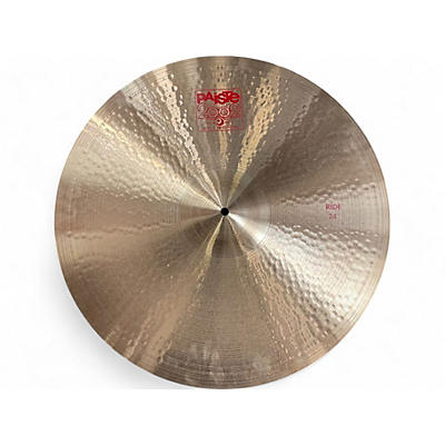 Used Paiste 24in 2002 Ride Cymbal