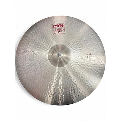 Used Paiste 24in 2002 Ride Cymbal