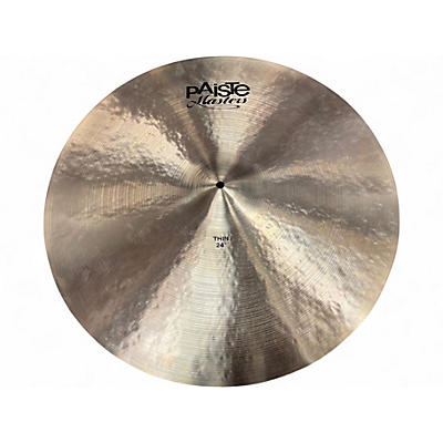 Used Paiste 24in MASTERS THIN RIDE Cymbal