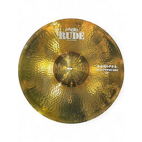 Used Paiste 24in Rude Mega Power Ride Cymbal 44