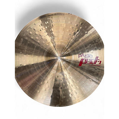 Used Paiste 7 18in PST7 Heavy Crash Cymbal