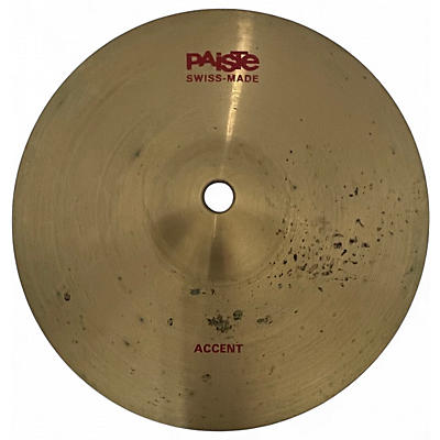 Used Paiste 8in 2002 ACCENT Cymbal