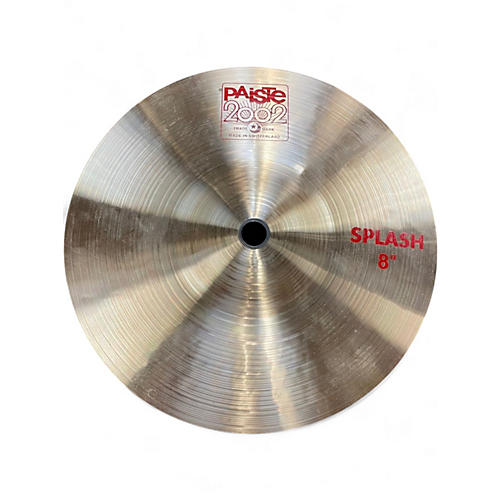 Used Paiste 8in 2002 SERIES SPLASH Cymbal 24
