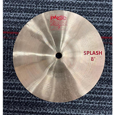 Paiste Used Paiste 8in 2002 Splash Cymbal