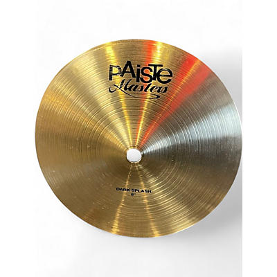 Paiste Used Paiste 8in Masters Dark Splash Cymbal