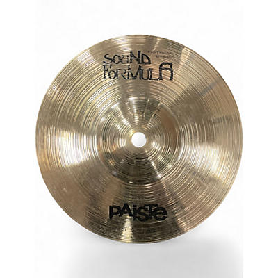 Used Paiste 8in SOUND FORMULA SPLASH Cymbal