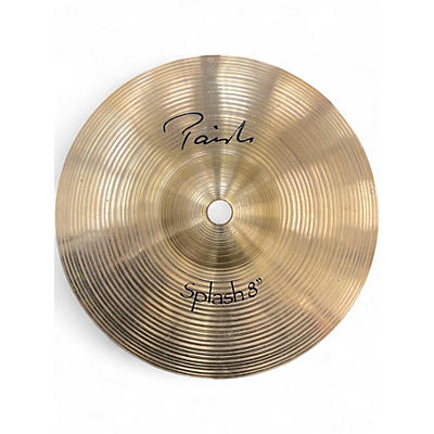Used Paiste 8in Signature Splash Cymbal