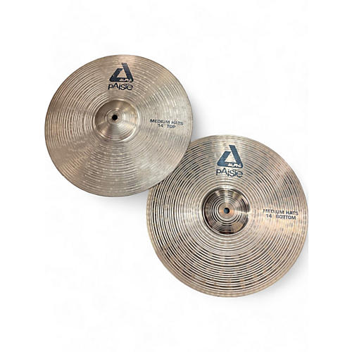 Paiste Used Paiste Alpha Medium Hi Hat Pair Cymbal 33