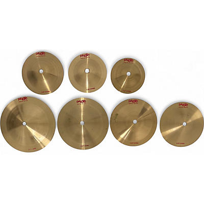 Used Paiste Multiple 2002 CUP CHIME 7-PIECE CYMBAL SET Cymbal