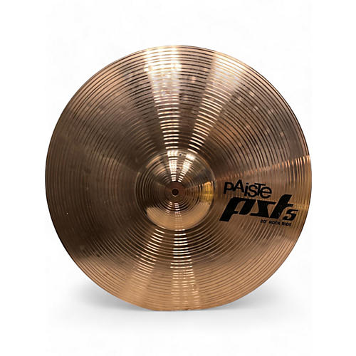 Paiste Used Paiste PST5 ROCK RIDE Cymbal 40